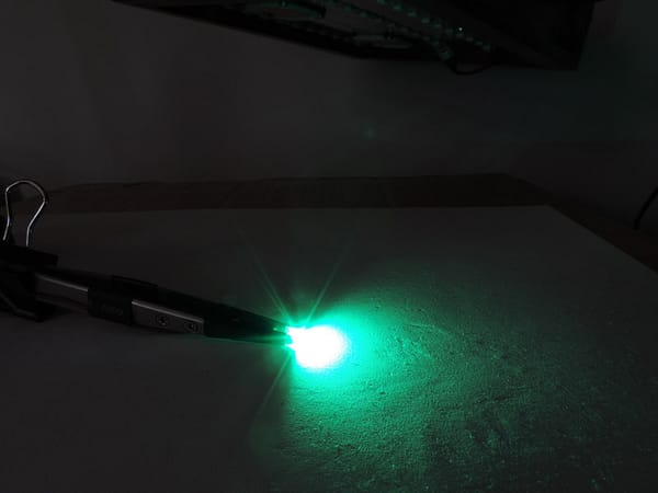 Dioda LED zielona SMD 1206