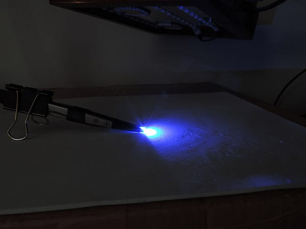 Dioda LED niebieska SMD 1206