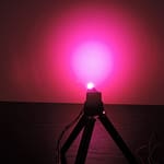 Dioda led 3mm różowa przeźroczysta 2000 mcd 15st
