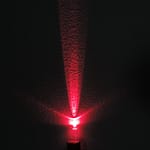 Dioda led 5mm czerwona przeźroczysta