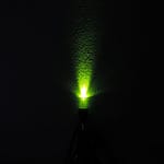 Dioda led 3mm zielona przeźroczysta 500 mcd 25-35st