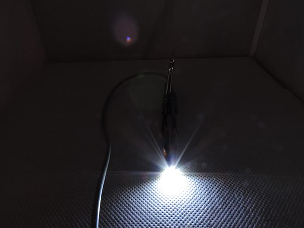 Dioda LED biała zimna SMD 0805 - zdjęcie nr 3