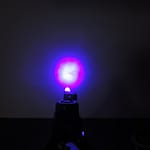 Dioda led 5mm fioletowa przeźroczysta