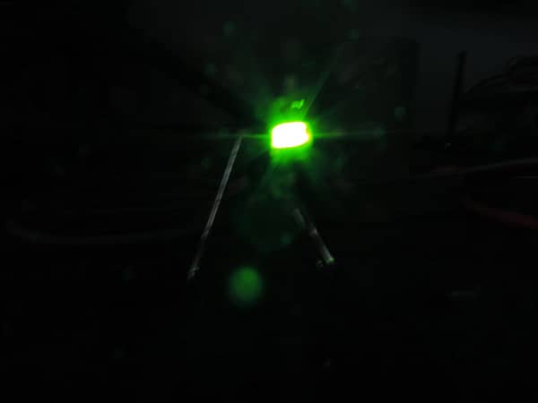 Dioda LED Żólto-zielona SMD 1206