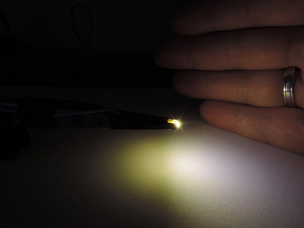 Dioda LED biała ciepła SMD 1206 zdjęcie 2