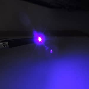 Dioda LED UV / fiolet 395-400nm SMD 1206 - zdjęcie nr 3
